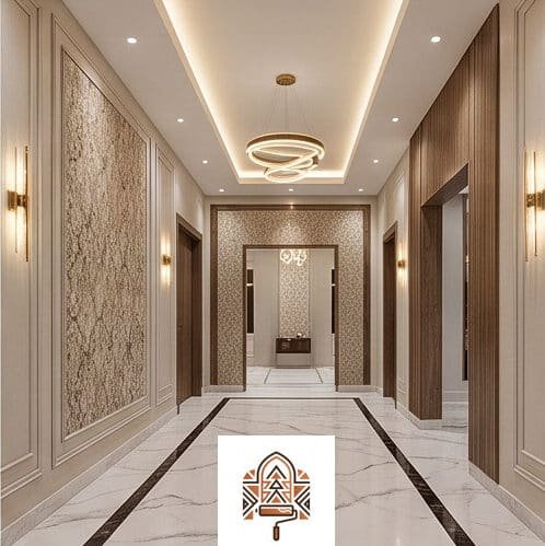 ديكورات مداخل - طراز الرياض
