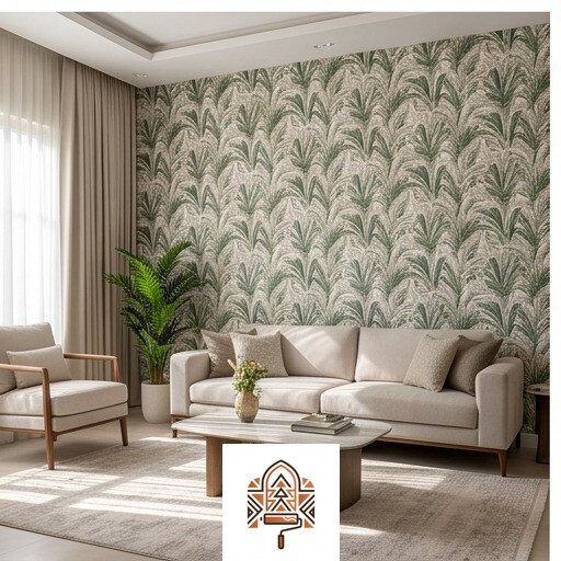 معلم ورق جدران بالرياض