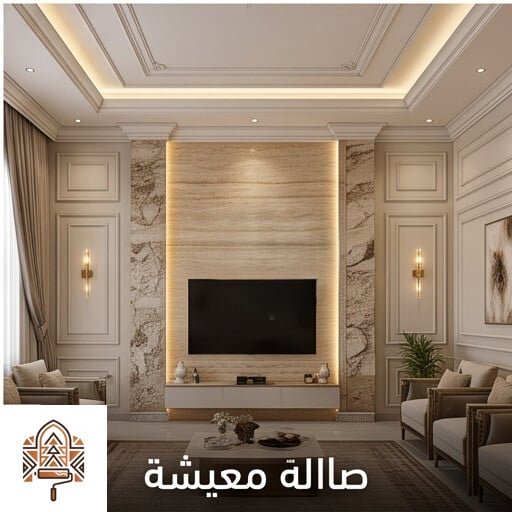 جدار ترافرتينو فوم في الرياض 7