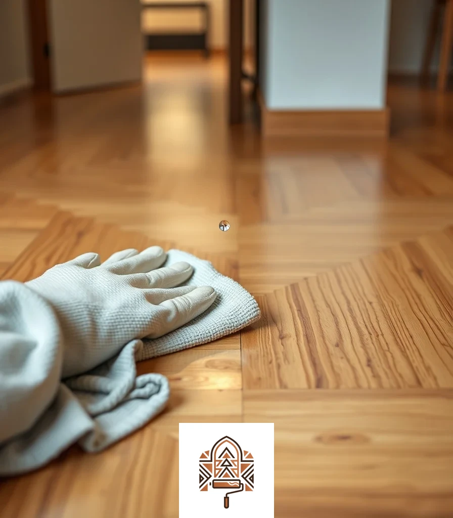 تجفيف السوائل سريعًا لحماية أرضية الباركيه