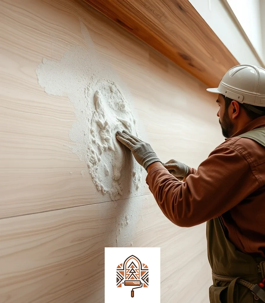 تنظيف الجدار من الغبار قبل الدهان