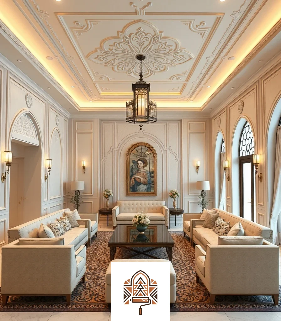 ديكورات جبسية للمجلس والصالة في الرياض
