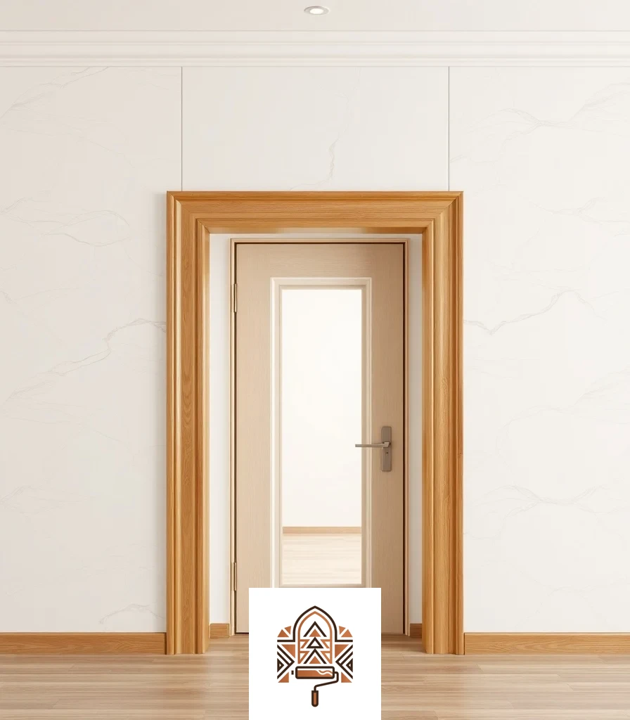 قاطع جبس بورد مع فتحة باب داخلية